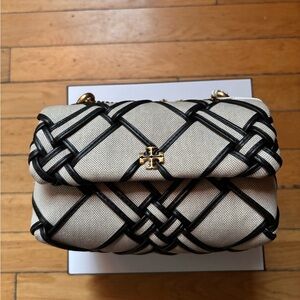 Mini Kira Woven Canvas Bag